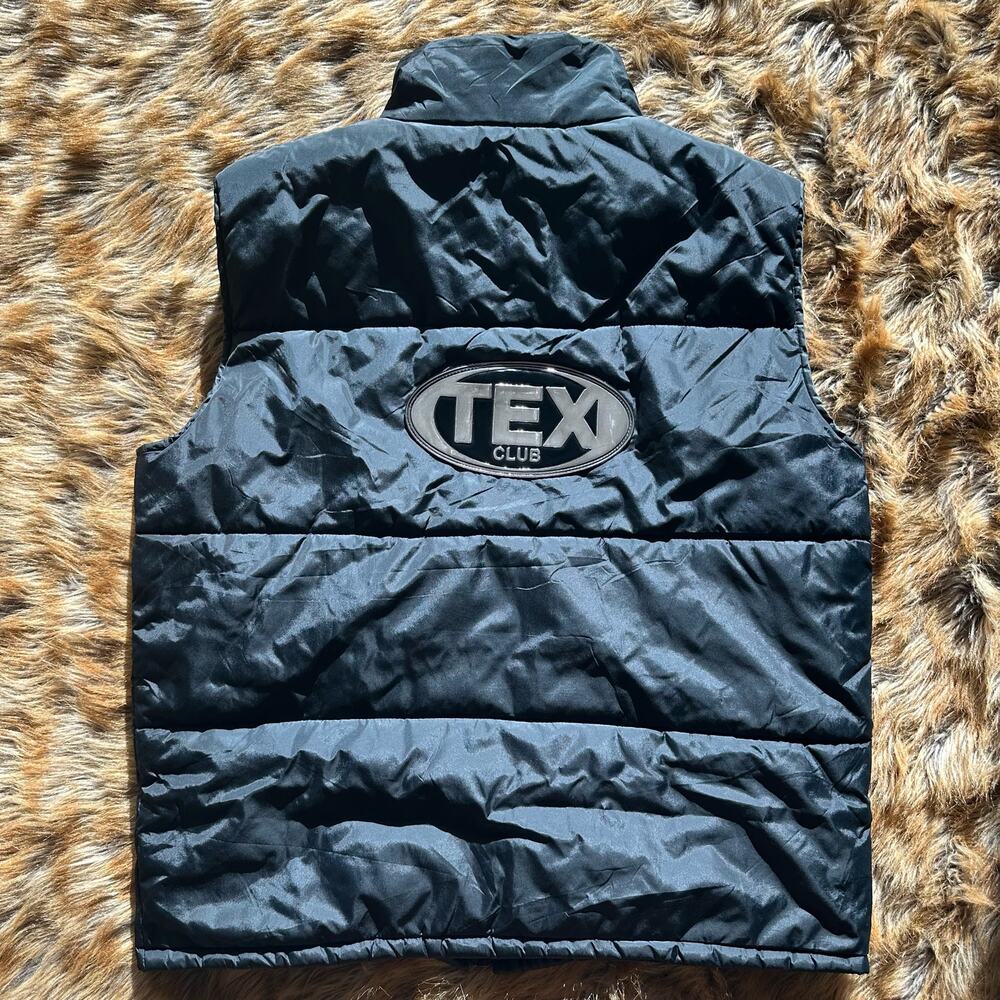 Tex Club Sleeveless Puffer